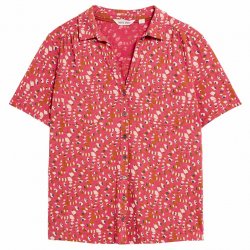 Buy WHITE STUFF Penny Pocket Jersey Shirt /pink print
