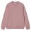CARHARTT WIP Chase Sweat /glassy pink gold