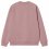 CARHARTT WIP Chase Sweat /glassy pink gold