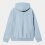CARHARTT WIP Hooded American Script Sweatshirt /frosted blue