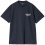 CARHARTT WIP S/s Less Troubles T-Shirt /blue wax
