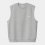 CARHARTT WIP Script Vest Sweatshirt /grey heather white