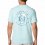 COLUMBIA Kwick Hike Back Graphic Ss Tee /spray heather naturally boundless