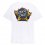 SANTA CRUZ T-Shirt Knox Firepit Dot /white