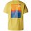 THE NORTH FACE Foundation Heatgraphic Tee /yellow silt