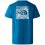 THE NORTH FACE Redbox Celebration Ss Tee /adriatic blue