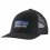PATAGONIA P-6 Logo Lopro Trucker Hat /black